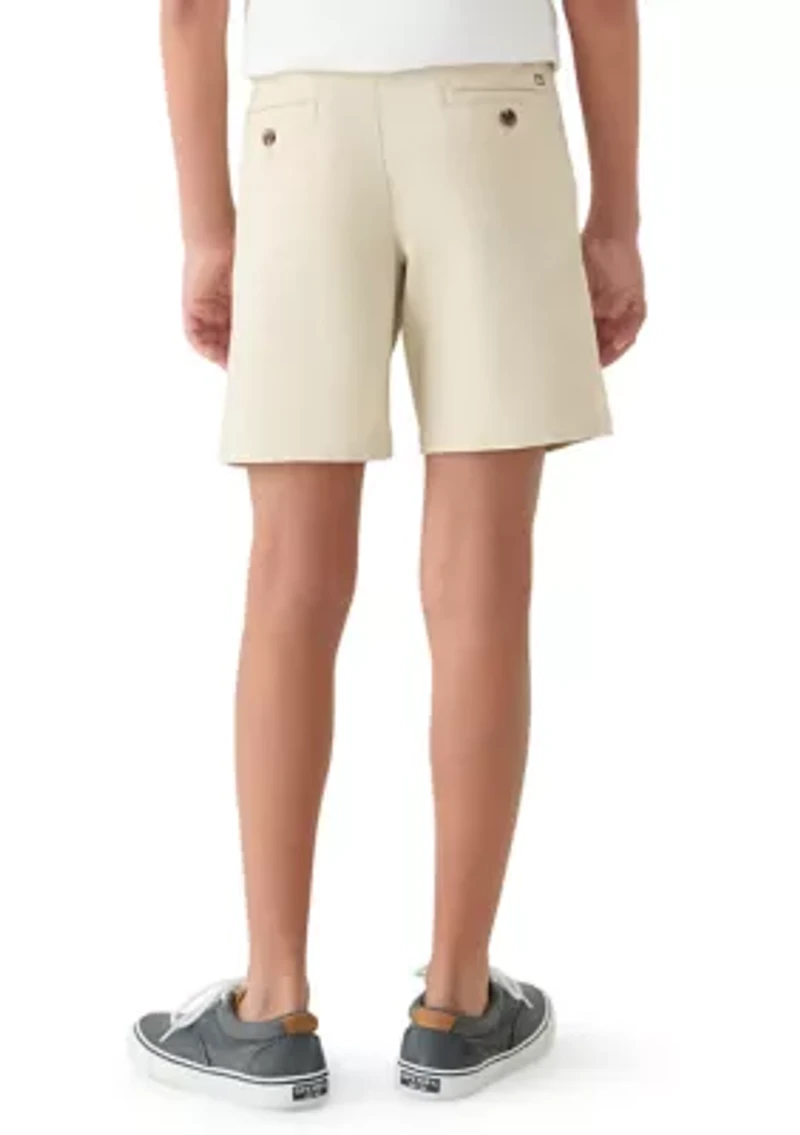Boys 8-20 Husky Twill Shorts