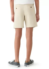 Boys 8-20 Husky Twill Shorts