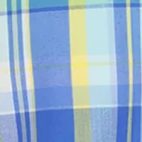 Boys 8-20 Summer Plaid Poplin Dress Shirt