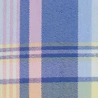 Boys - Woven Coastal Plaid Poplin Shirt