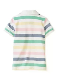 Boys 4-7 Striped Polo Shirt