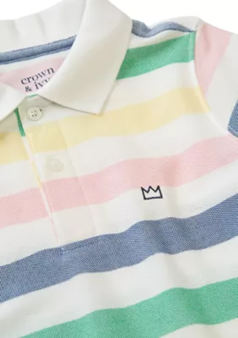 Boys 4-7 Striped Polo Shirt