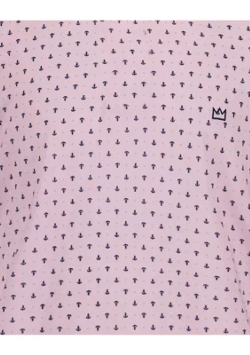 Boys 4-7 Anchor Printed Performance Polo Shirt