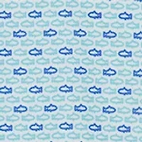 Boys 4-7 Fish Print Performance Polo Shirt