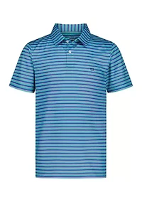 Boys 4-7 Striped Performance Polo Shirt