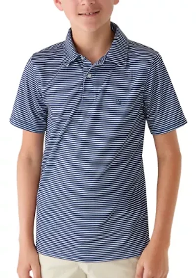 Boys 8-20 Striped Performance Polo Shirt