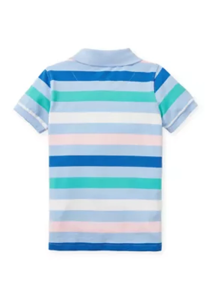 Boys 4-7 Striped Piqué Polo Shirt