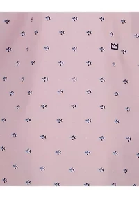 Boys 8-20 Fish Print Short Sleeve Woven Shirt