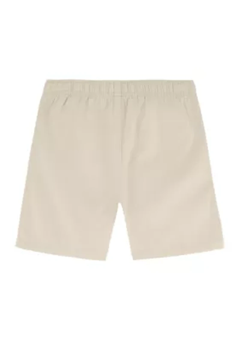 Boys 4-7 5-Inch Deck Twill Shorts