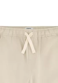 Boys 4-7 5-Inch Deck Twill Shorts