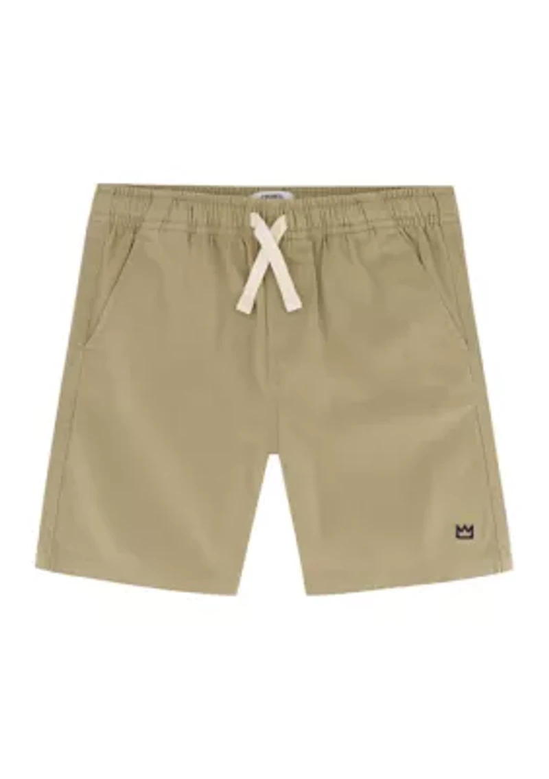 Boys 4-7 5" Deck Twill Shorts