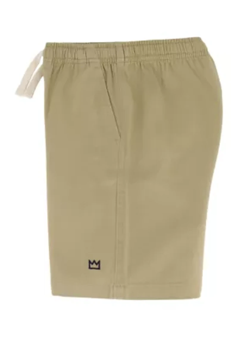 Boys 4-7 5" Deck Twill Shorts