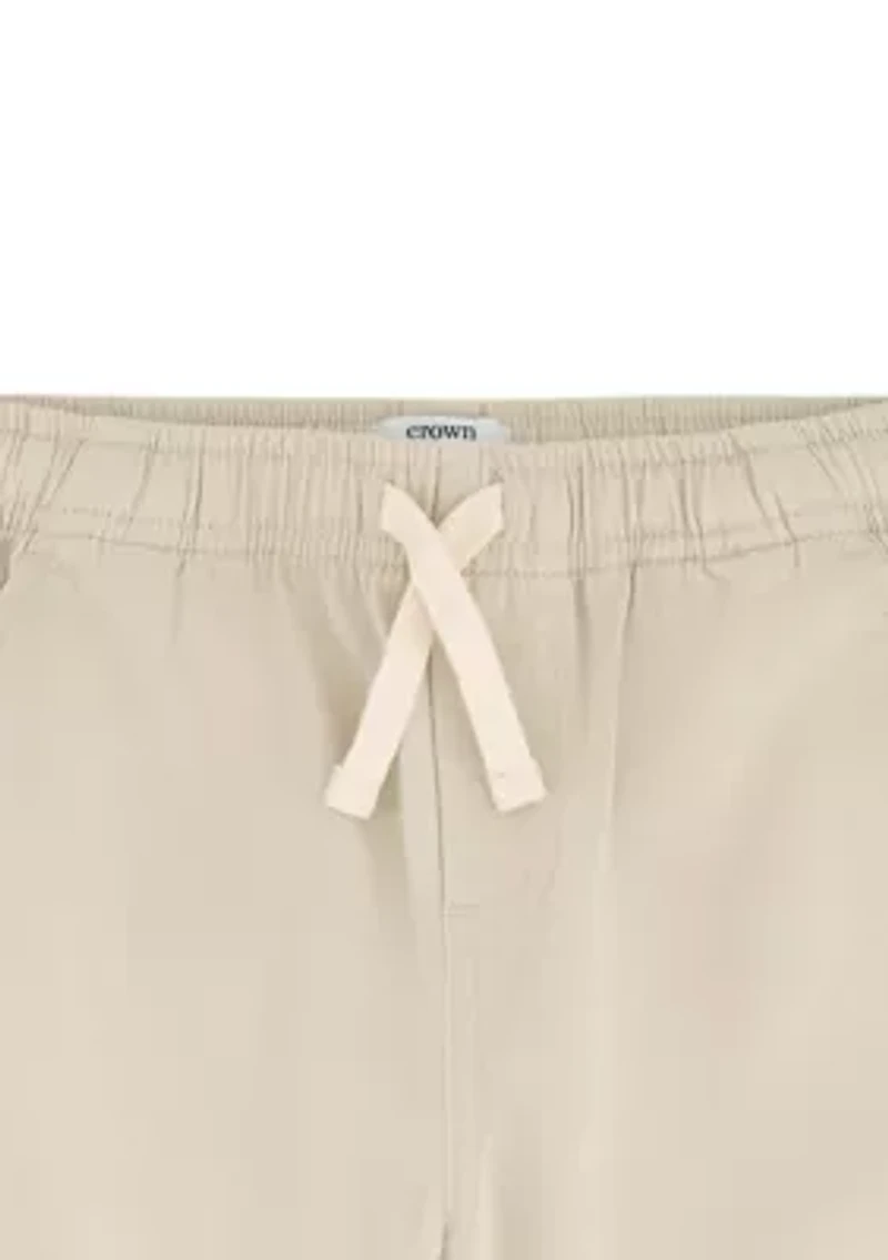 Boys 8-20 Deck Twill Shorts