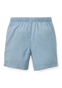 Boys 4-7 Chambray Deck Shorts