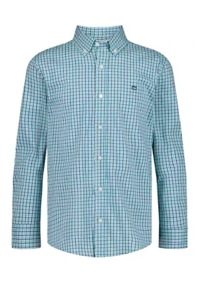 Boys 4-7 Gingham Poplin Shirt