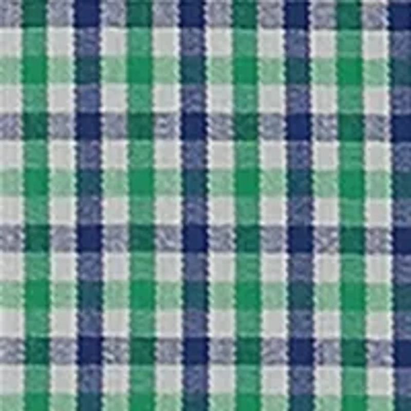 Boys 8-20 Gingham Printed Poplin Shirt