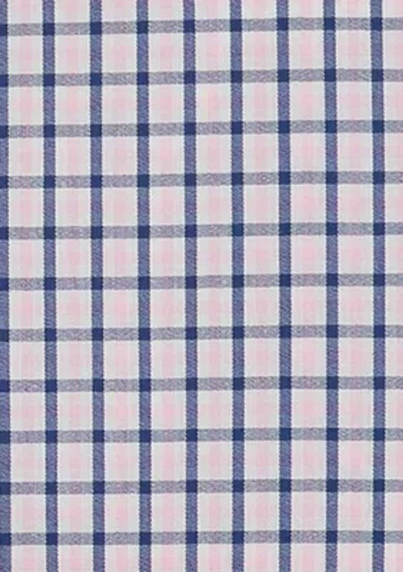 Boys 8-20 Woven Gingham Printed Shirt
