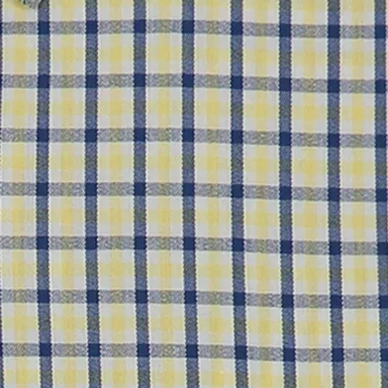 Boys 8-20 Long Sleeve Woven 2 Color Gingham Poplin Shirt