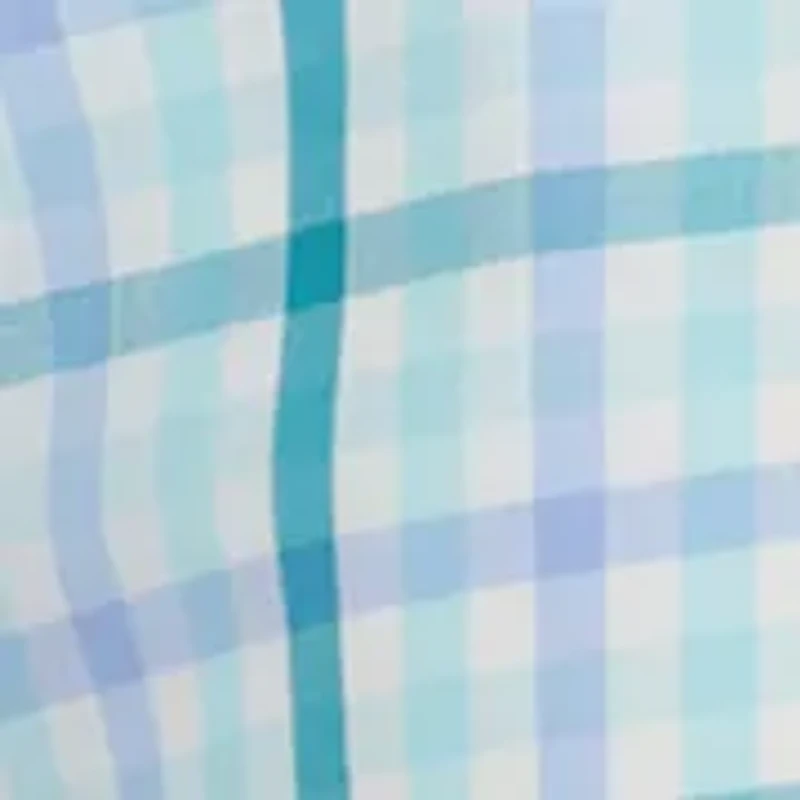 Boys 4-7 Long Sleeve Woven Shore Plaid Poplin Shirt