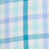 Boys 8-20 Long Sleeve Woven Shore Plaid Poplin Shirt