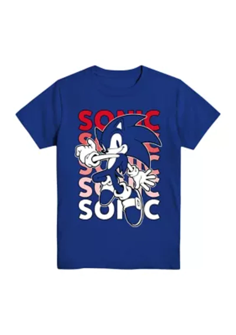 Boys 8-20 Short Sleeve Multi-Name Graphic T-Shirt