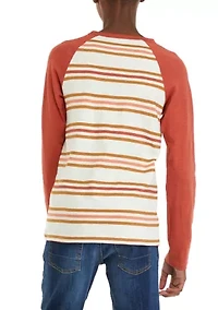 Boys 8-20 Long Sleeve Striped T-Shirt