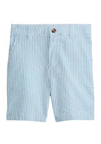 Boys 4-7 Striped Seersucker Shorts