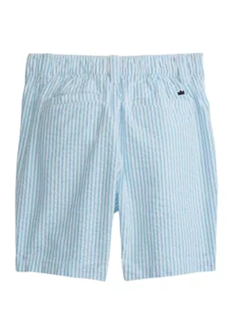 Boys 4-7 Striped Seersucker Shorts