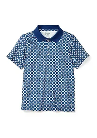 Boys 4-7 Printed Polo Shirt