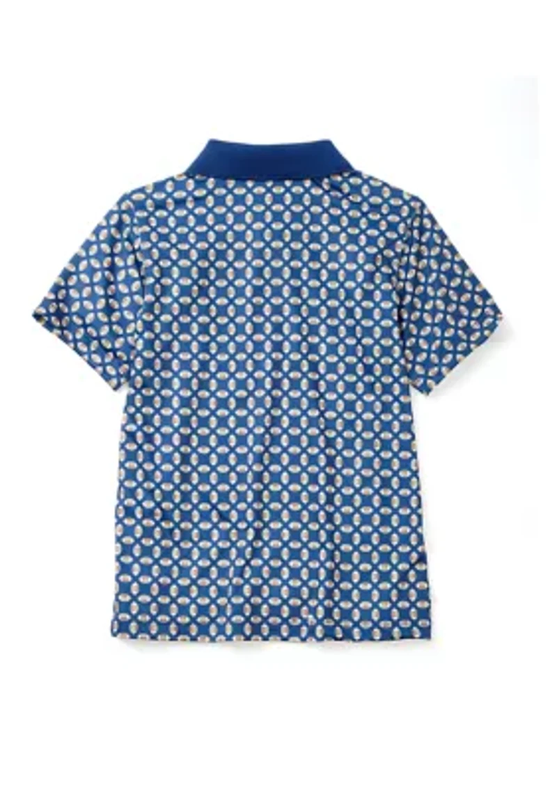 Boys 4-7 Printed Polo Shirt