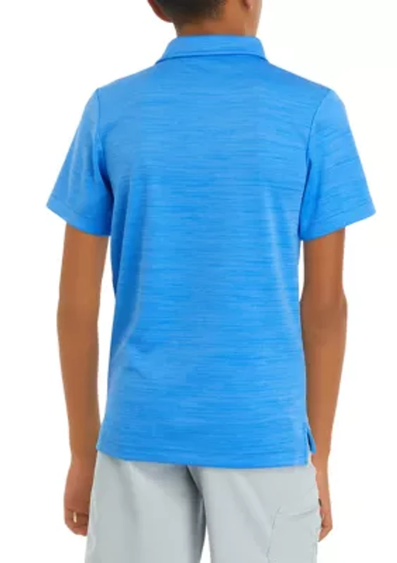 Boys 8-20 Short Sleeve Fishing Polo Shirt