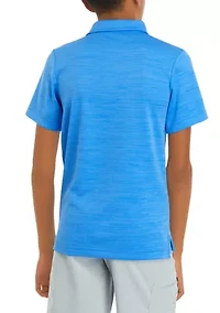Boys 8-20 Short Sleeve Fishing Polo Shirt
