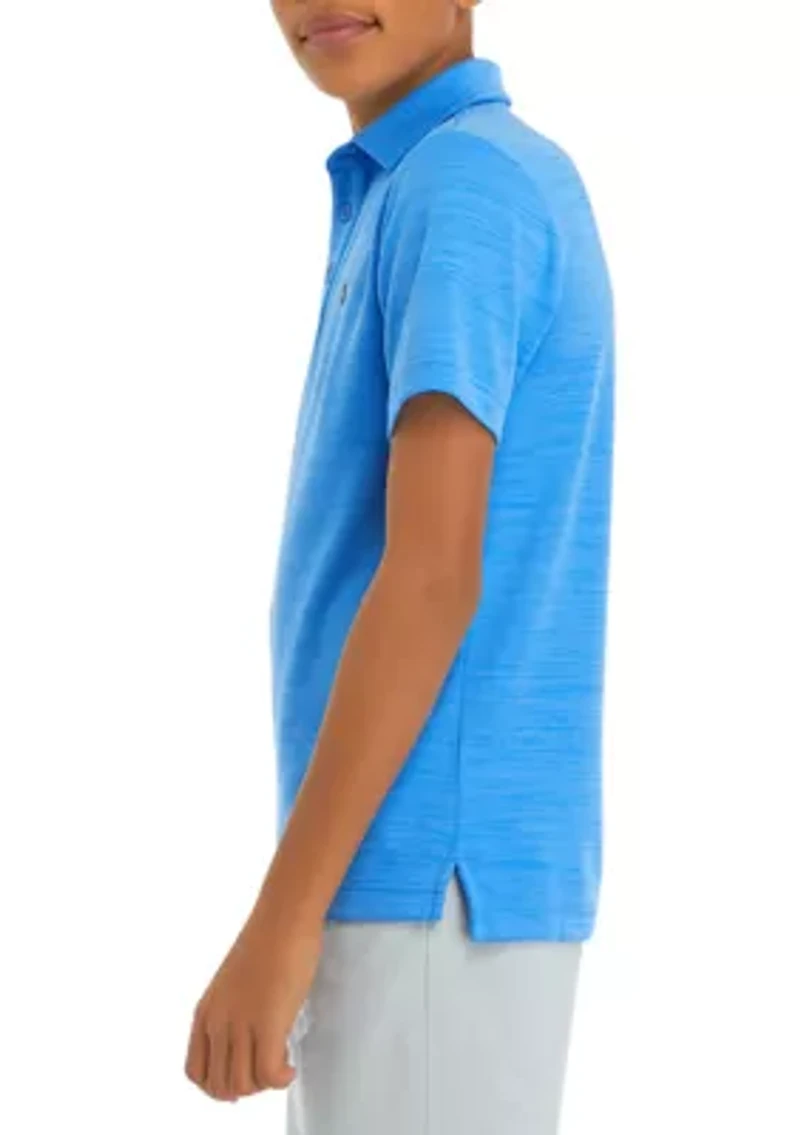 Boys 8-20 Short Sleeve Fishing Polo Shirt