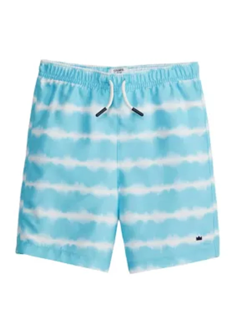 Boys 8-20 Printed Swim Trunks