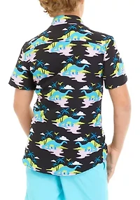 Boys 8-20 Woven Button Down Shirt