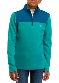 Boys 8-20 Prep 1/4 Zip Pullover
