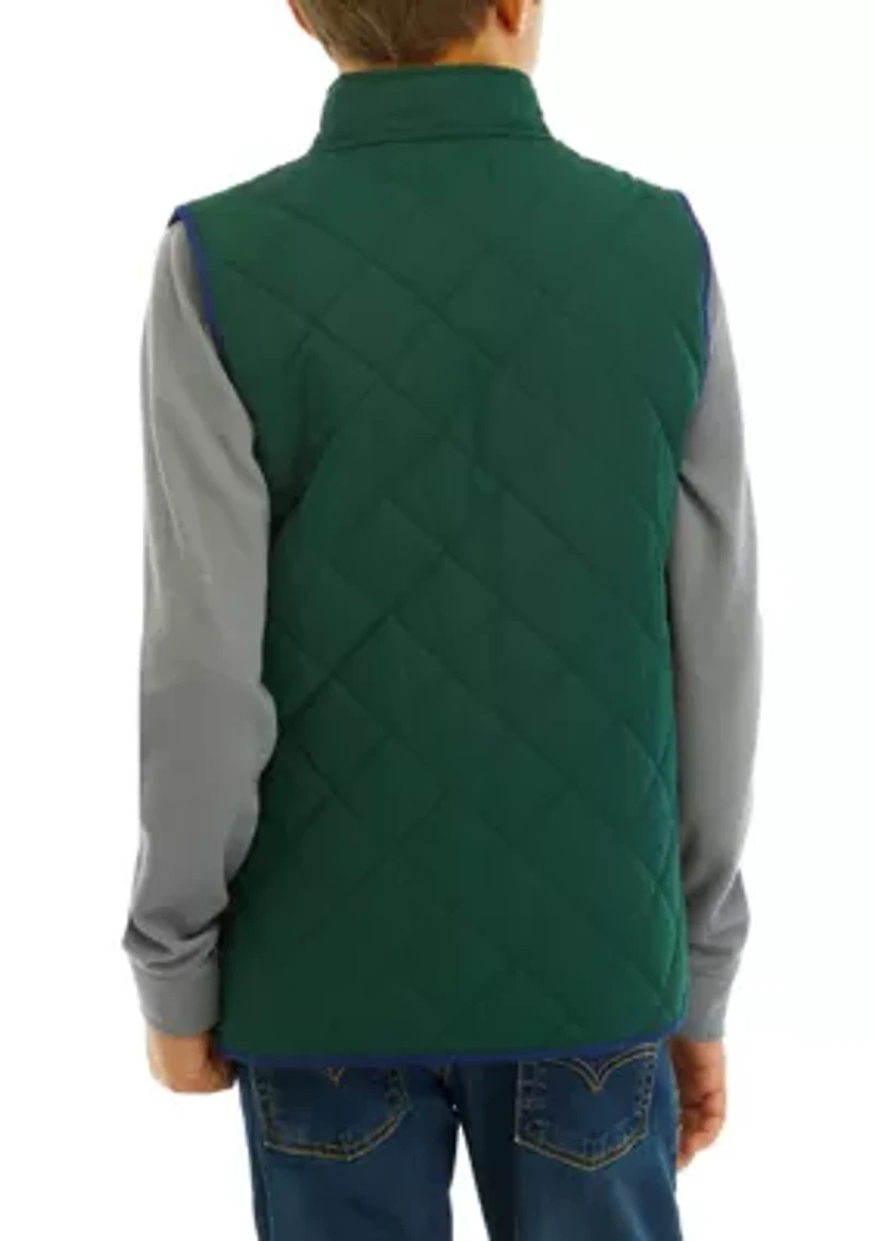 Boys 8-20 Quilted Vest