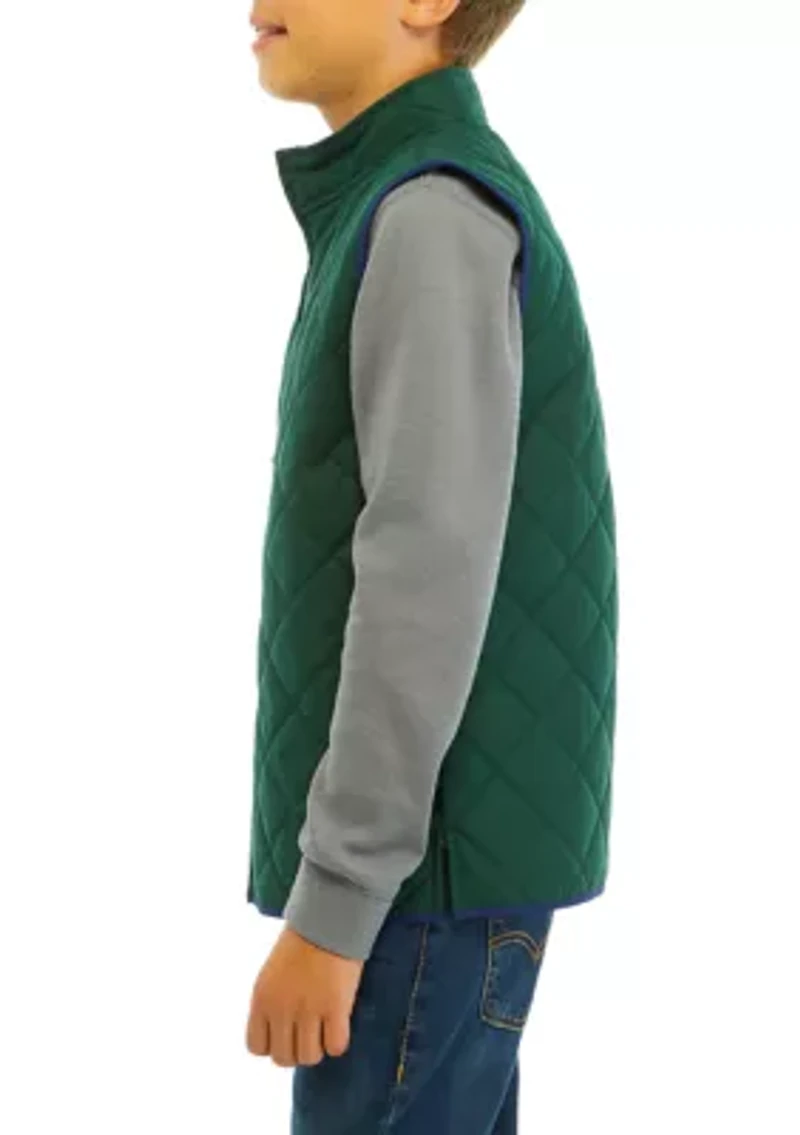 Boys 8-20 Quilted Vest