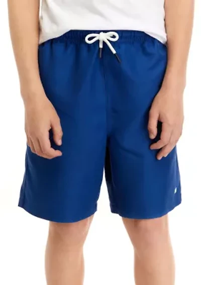 Boys 8-20 Solid Swim Trunks