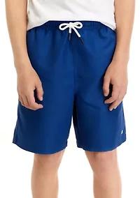 Boys 8-20 Solid Swim Trunks