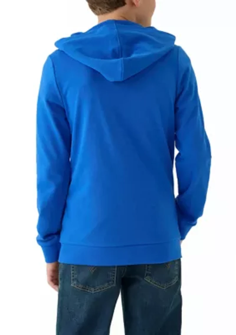 Boys 8-20 Zip Front Sweatshirt