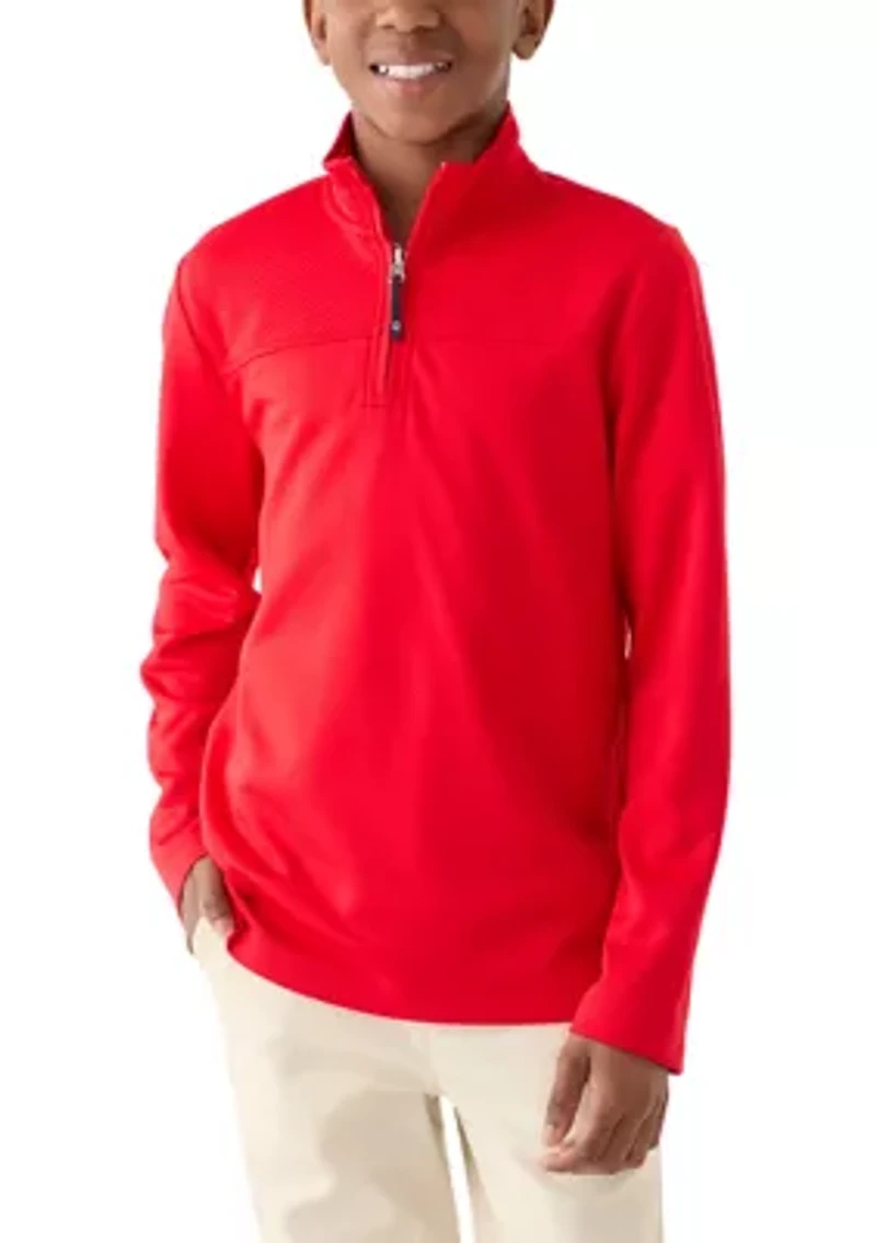 Boys 8-20 Performance 1/4 Zip Pullover