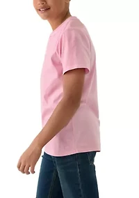 Boys 8-20 Solid Henley Shirt