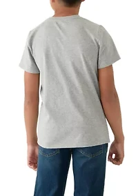 Boys 8-20 Solid Henley Shirt