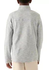 Boys 8-20 Herringbone 1/4 Zip Pullover