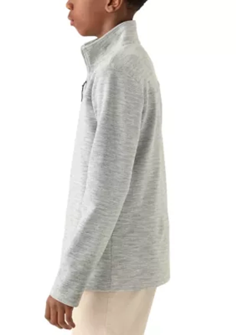 Boys 8-20 Herringbone 1/4 Zip Pullover