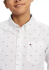 Boys 4-7 Long Sleeve Fred Shirt