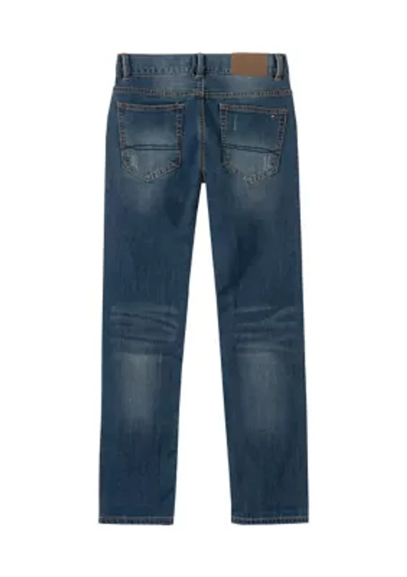 Boys 4-7 Folded Niagra Regular Stretch Revolution Jeans