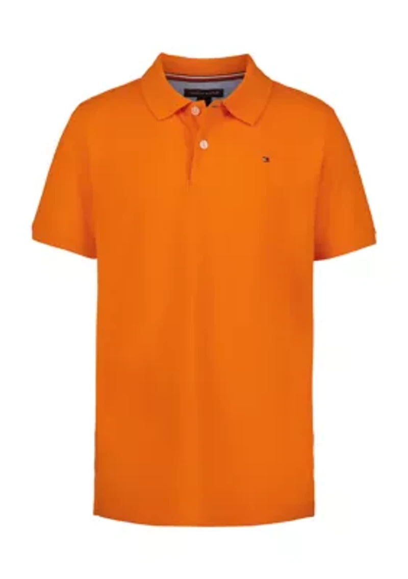 Boys 4-7 Solid Stretch Ivy Polo Shirt