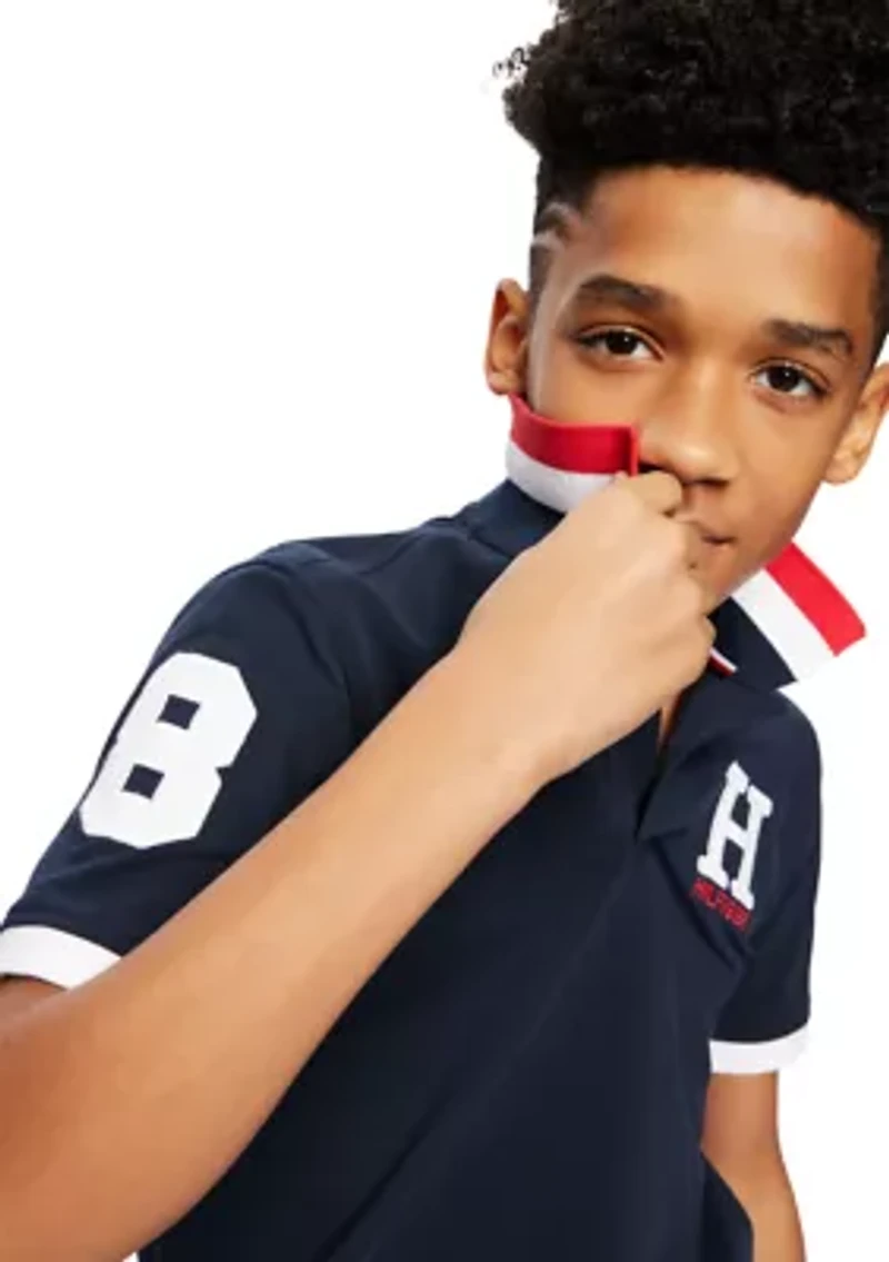 Boys 8-20 Logo Polo Shirt